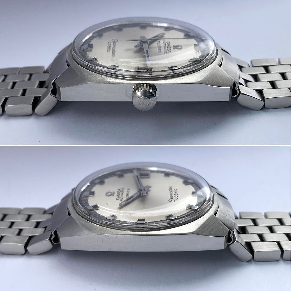 Thumbnail: 1968 Omega Seamaster Cosmic Turler dial ref 166.022 1040 bracelet 565 auto