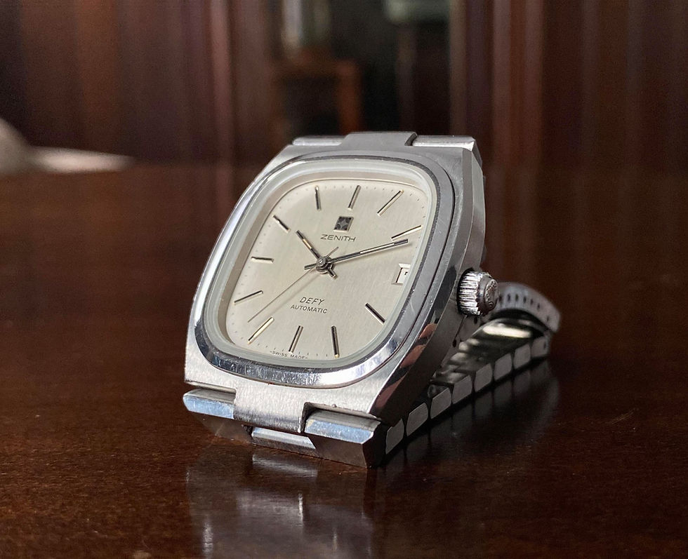 Thumbnail: Excellent condition 1970s Zenith Defy automatic, 25 jewel cal. 2572PC, serviced