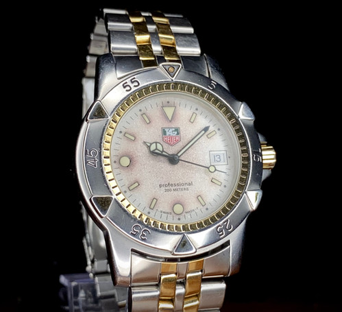 1990s Tag Heuer Professional 1500 series Quartz 38mm ref