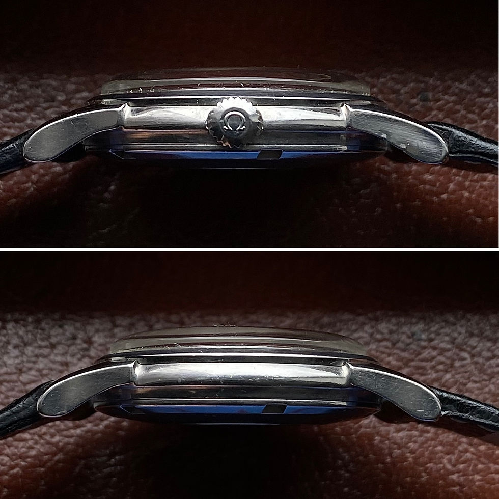 Thumbnail: 1961 Omega Constellation Chronometer Lyre lug watch ref 14393 61 SC cal 561 date
