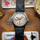 Thumbnail: 1940s West End Watch Co Sowar Prima Steel FB case broad luminous central seconds