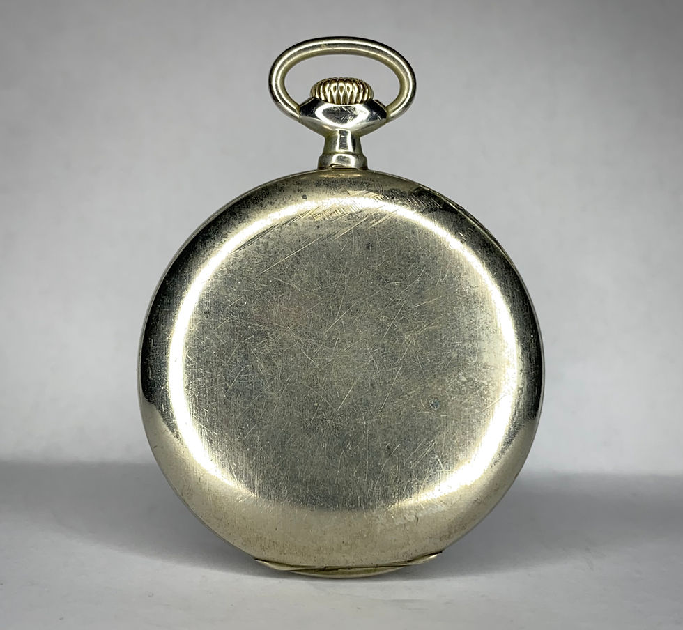 Thumbnail: 1923 Art Deco Omega Parsons Ltd Bristol retailed Pocket watch cal 40.6L serviced