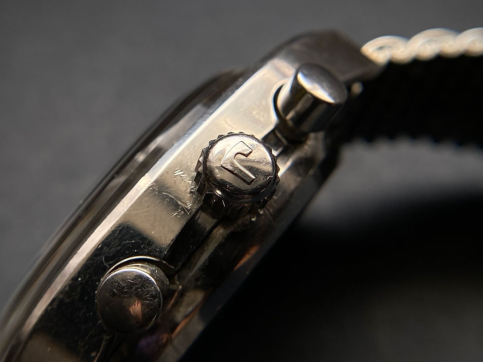Thumbnail: 1970s Roamer Stingray Chronograph watch 726-9120.602 Valjoux 726 NSA bracelet