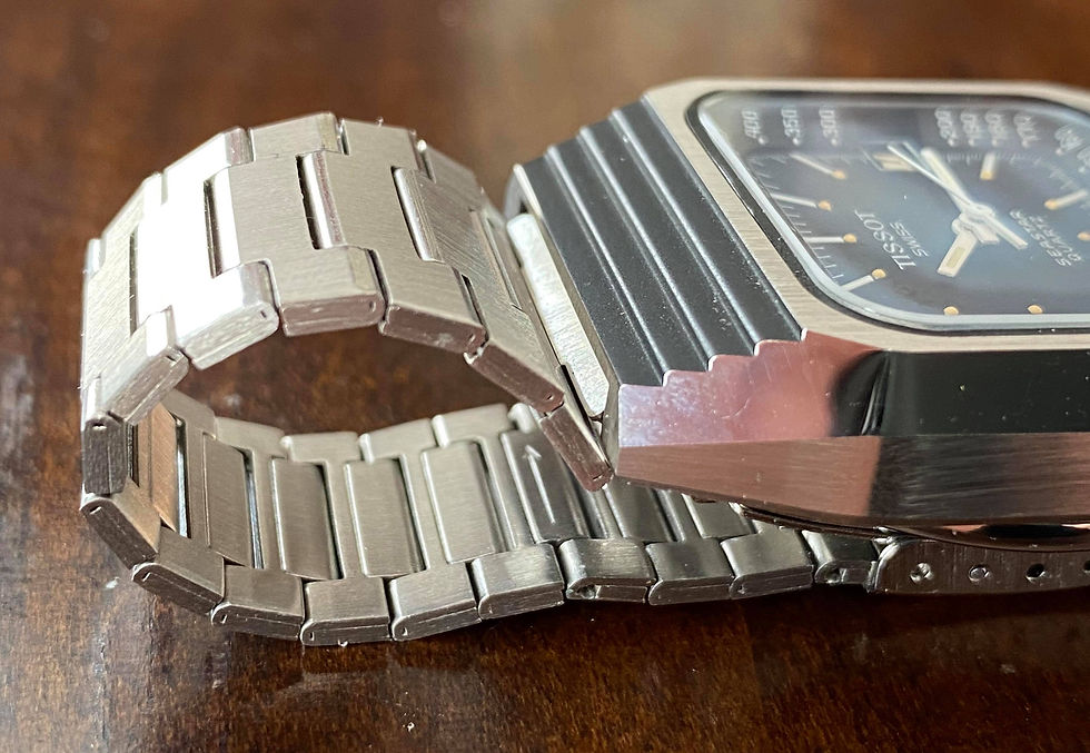 Thumbnail: Vintage 1970s Tissot Seastar Quartz F1 In NOS condition calibre 2030, box papers