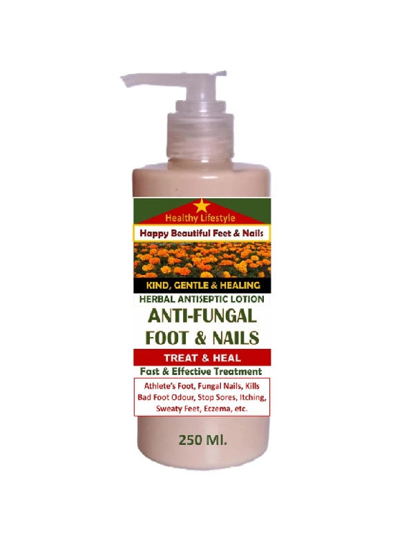 Herbal Foot Lotion - Intensive Herbal Care for Healthy Feet, Legs & Toenails