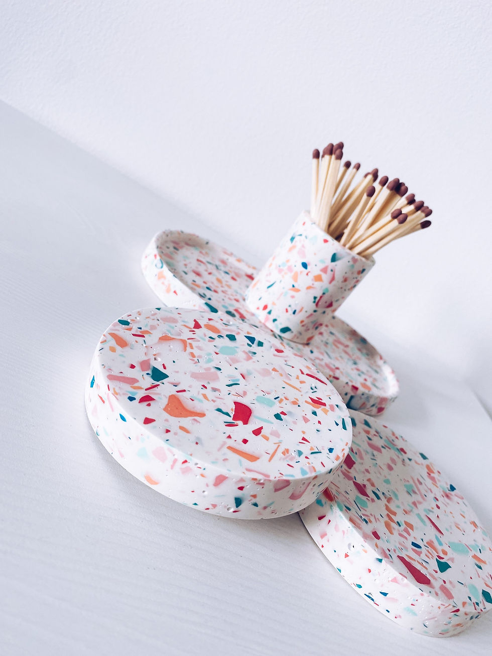 Thumbnail: Terrazzo Chunky Coasters - Various Shades
