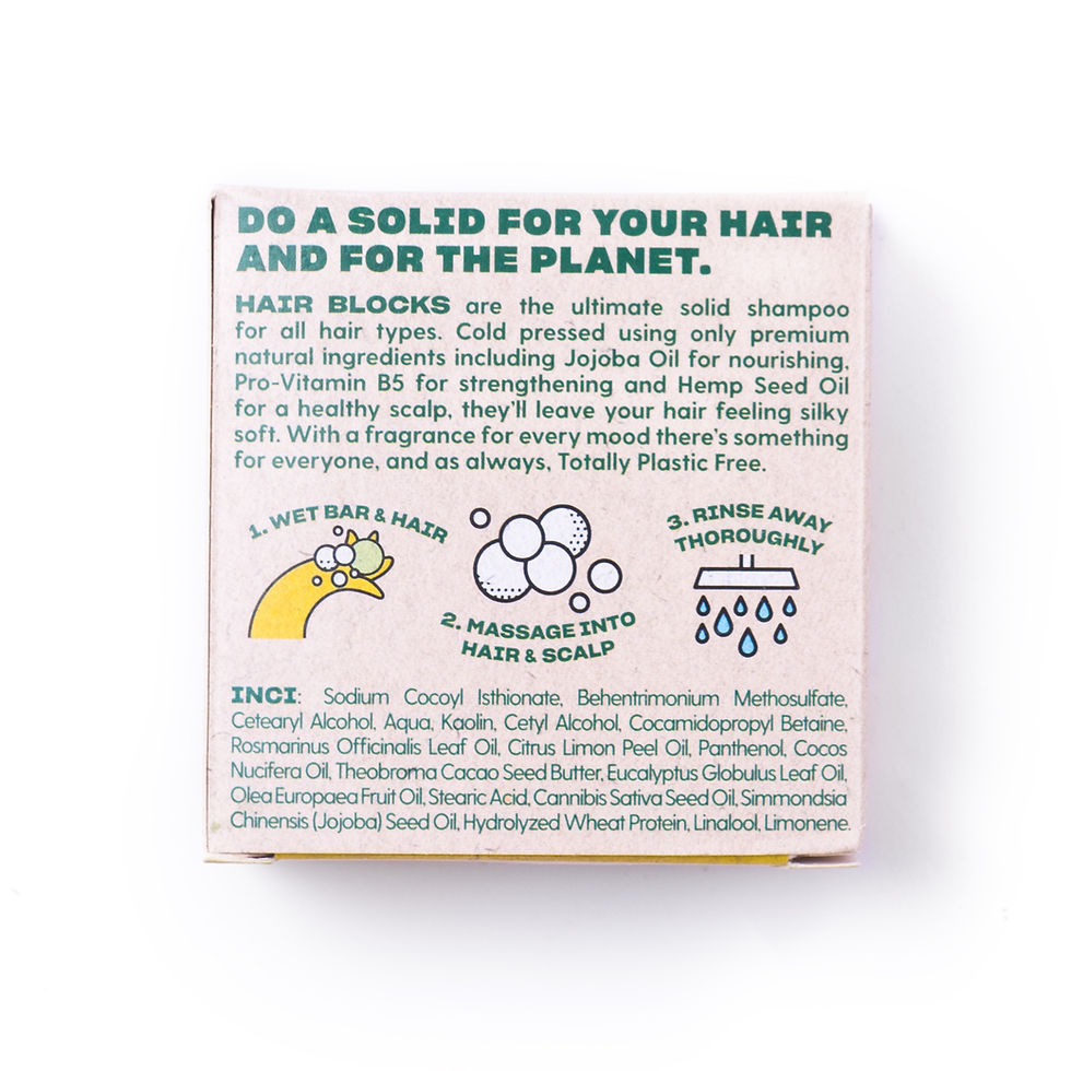 Thumbnail: Lemon & Rosemary Shampoo Bar - for all hair types