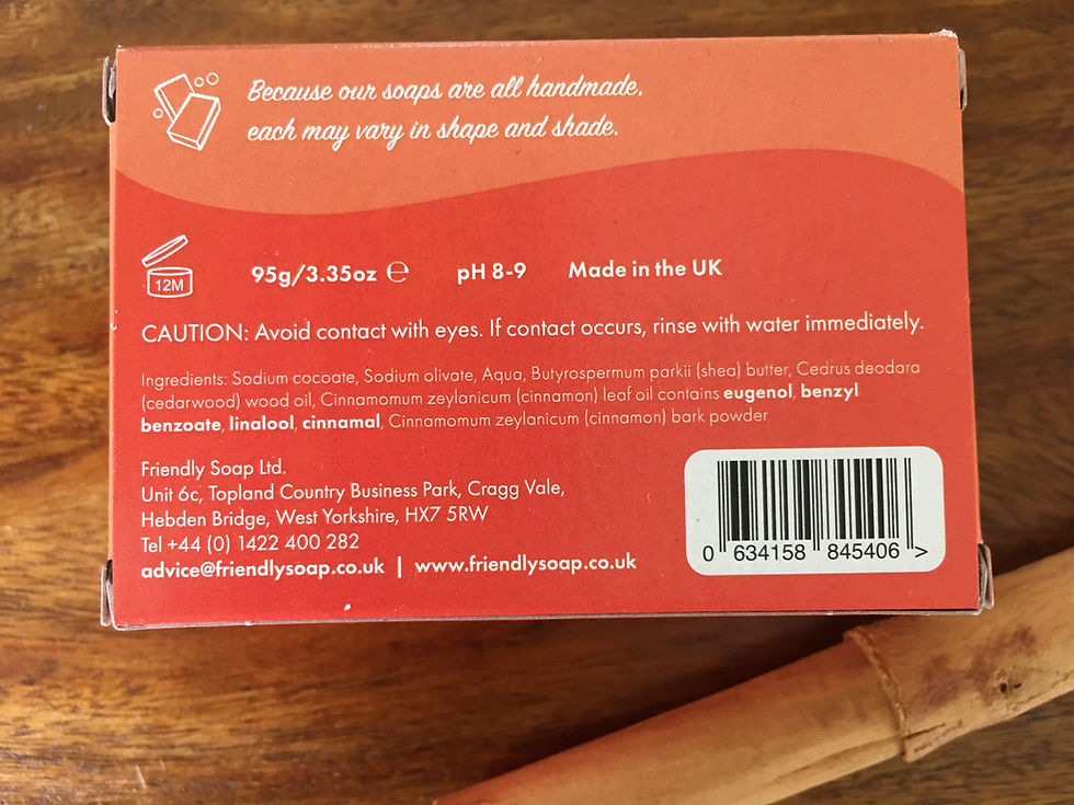 Thumbnail: Cinnamon Soap by Friendly Soap