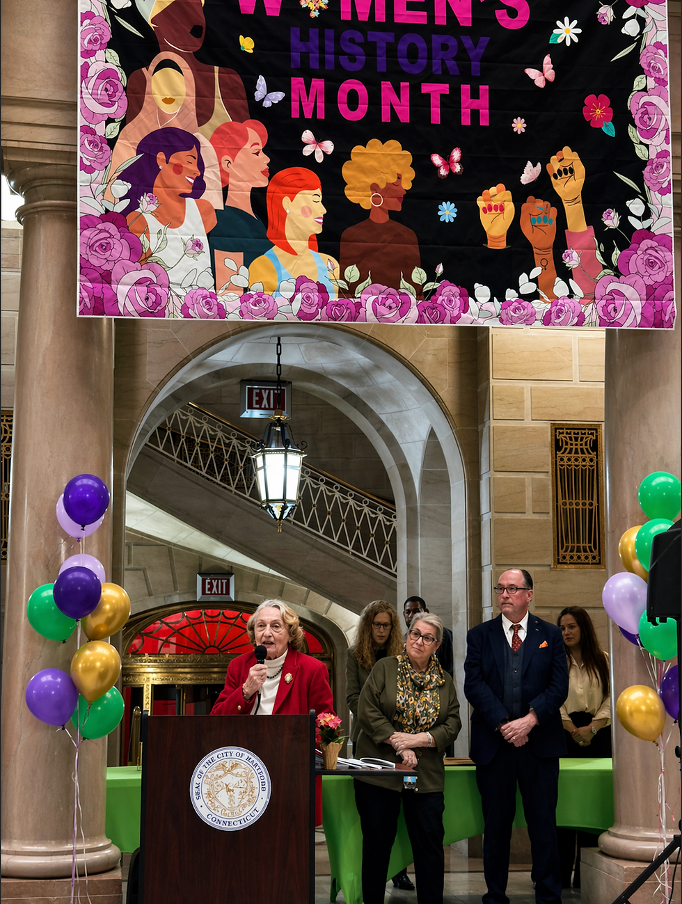 Barbara B. Kennelly shares her thoughts on the occassion