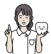 笑顔の歯科衛生士