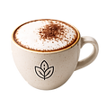 cappuccino drink in a mug