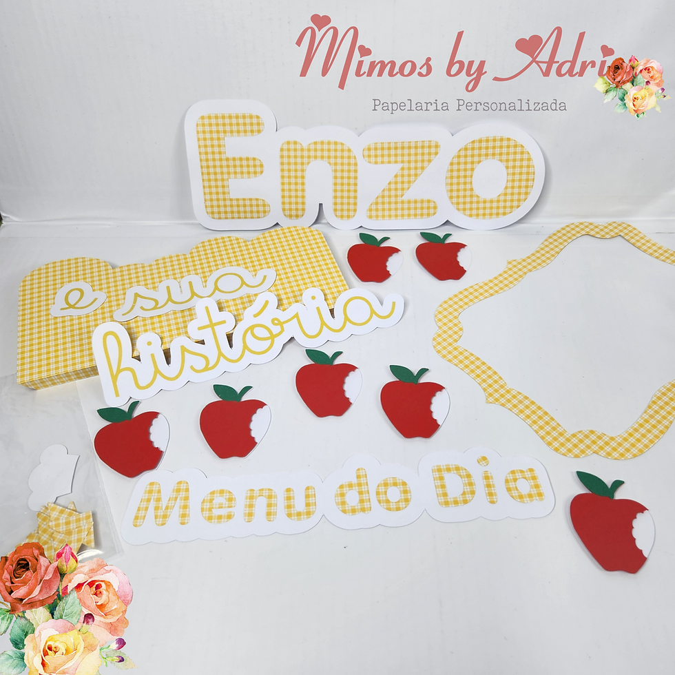 Miniatura: Letras para escrita coletiva do Caderno de Culinária