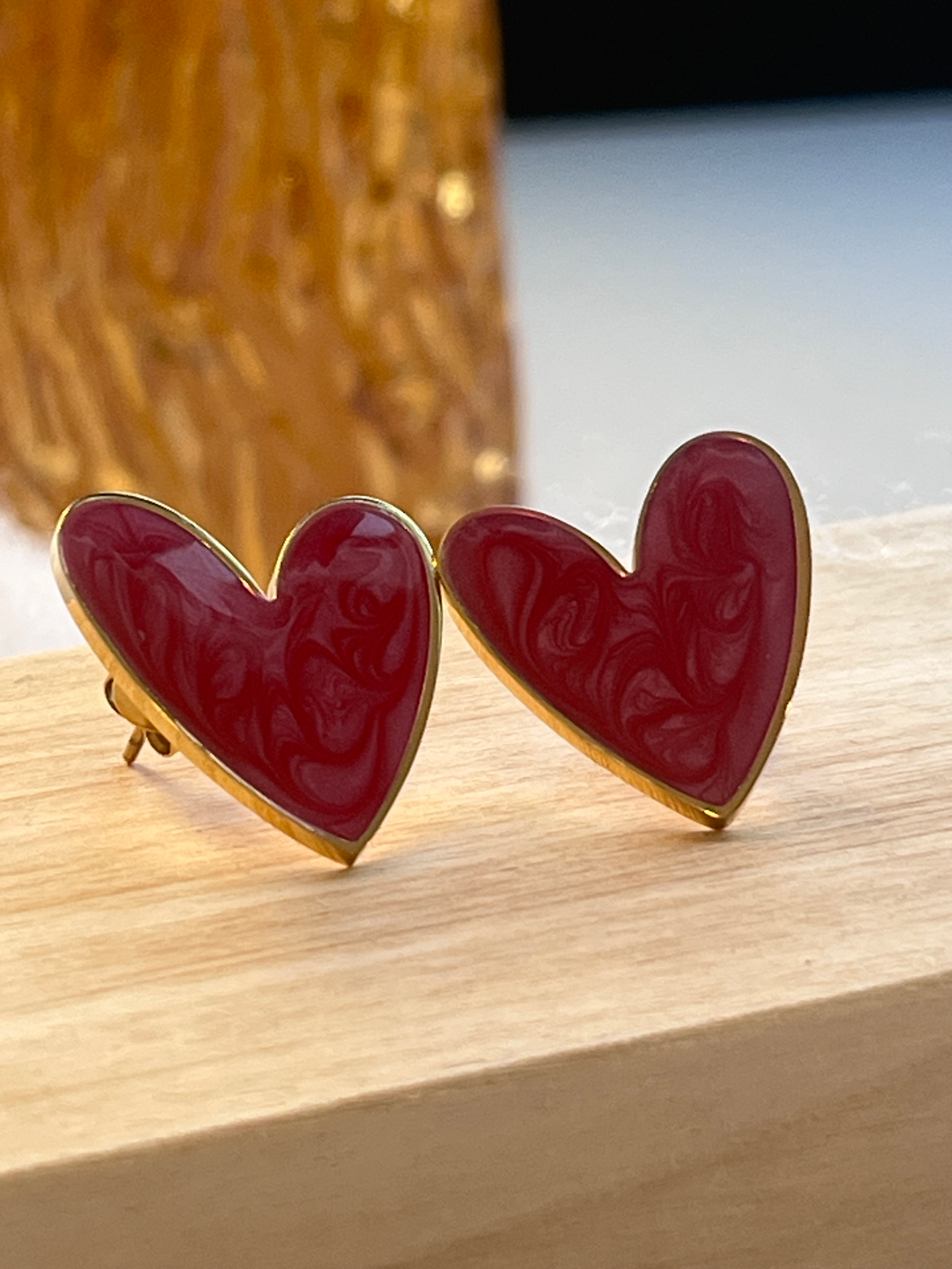 Boucles d'oreilles passion