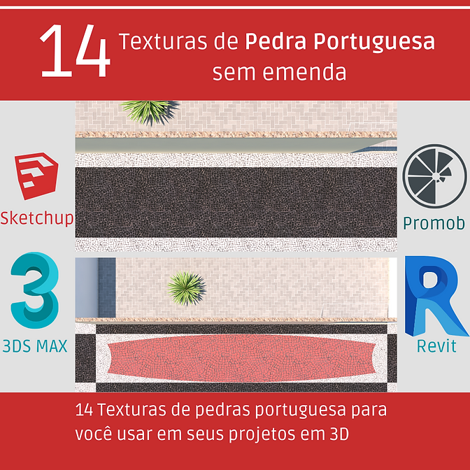 14 texturas de pedras portuguesa sem emenda