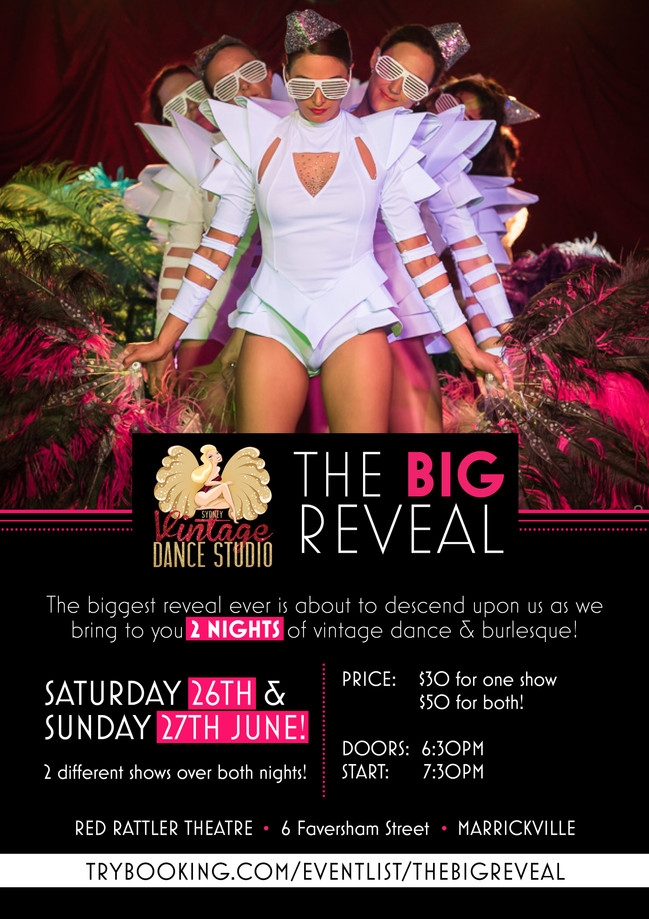 The Big Reveal Sydney Poster