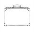 very simple single line drawing of a clo