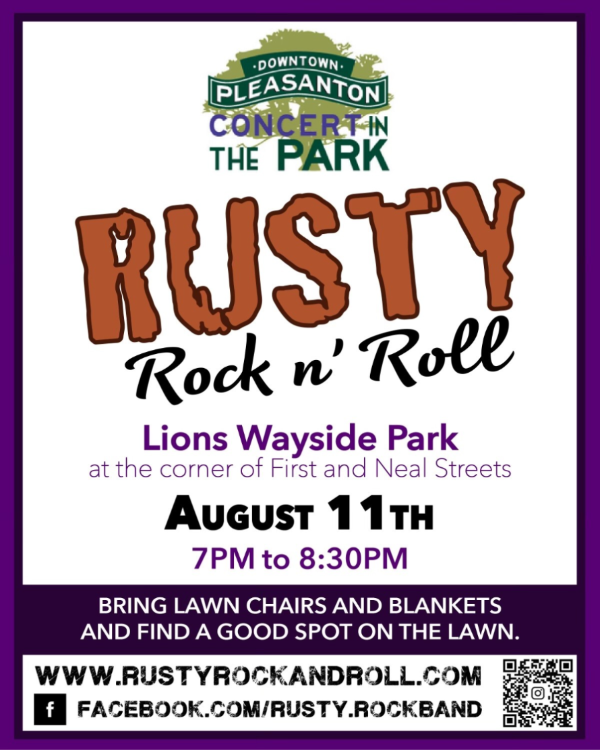 Concerts in the Park feat. Rusty Rock N' Roll | PDA