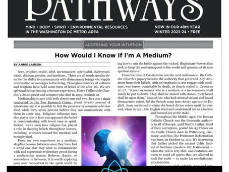 Signs of being a Medium