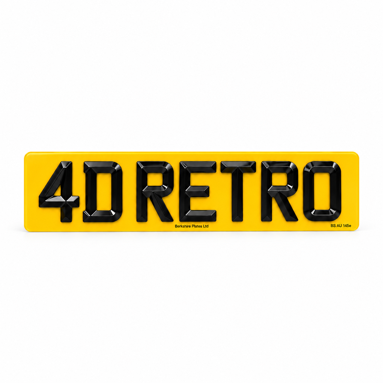 Premium 4D Road Legal Retro Bevelled Diamond Plates