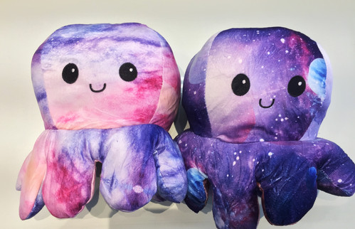Galaxy Oktopus Stimmungs Kuscheltier Handy Welt