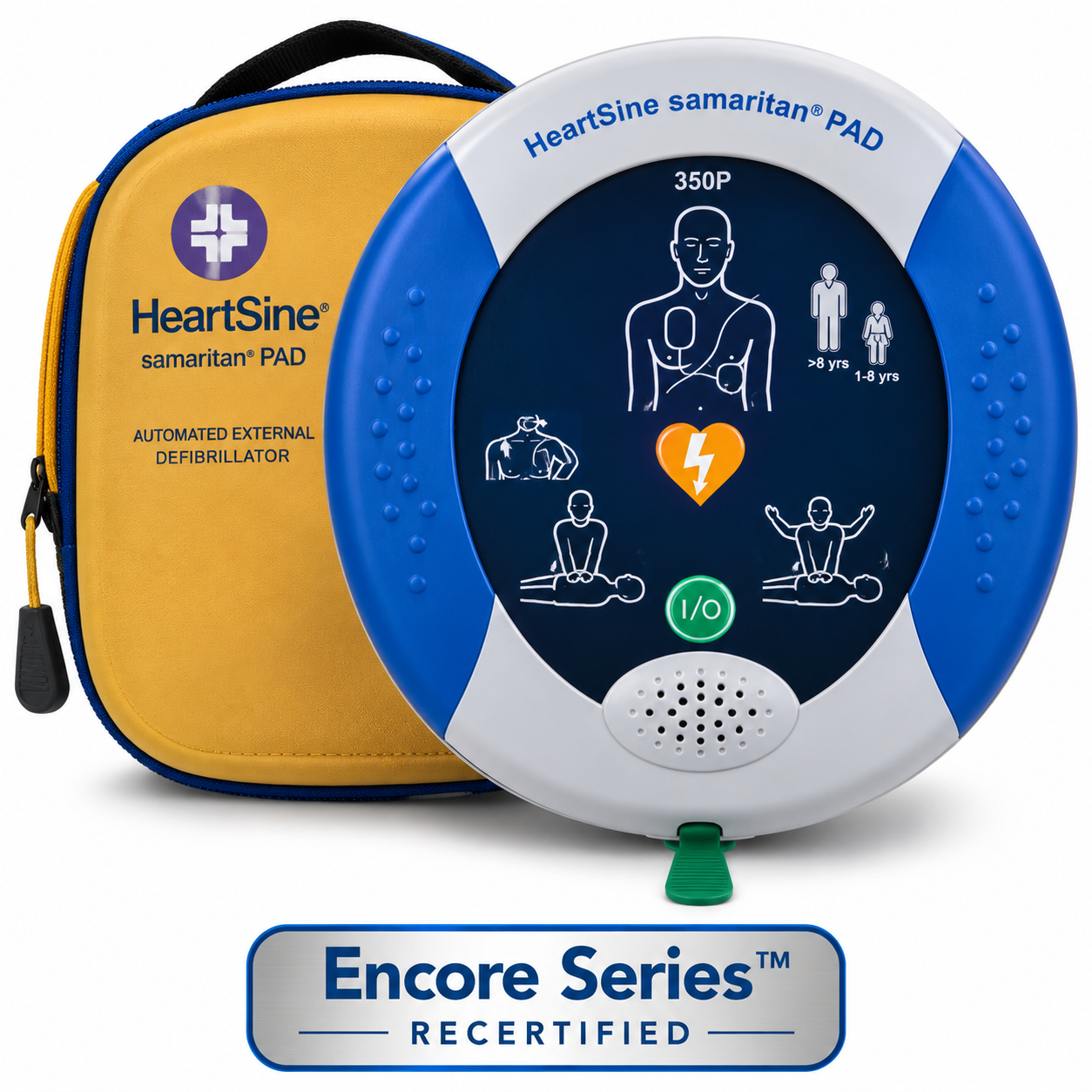 Encore Compact Response™ AED Package Featuring the HeartSine samaritan PAD 350P