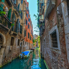 Colorful Boat Ride