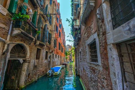 Colorful Boat Ride