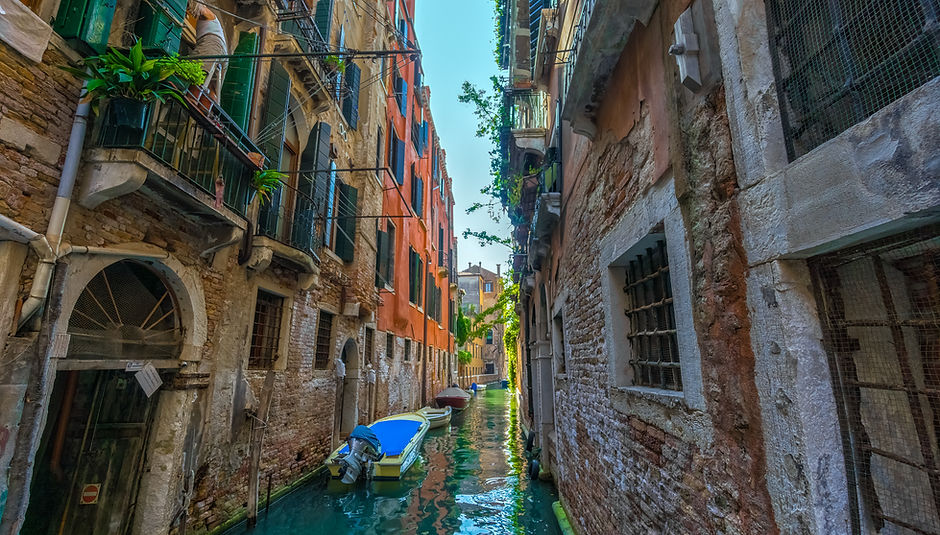 Colorful Boat Ride