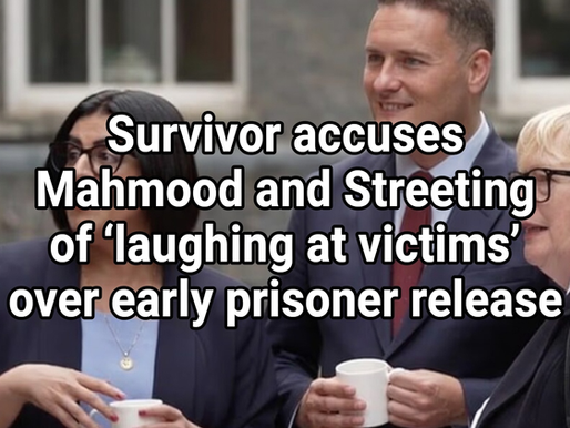 Survivor accuses Mahmood and Streeting of 'laughing at victims'