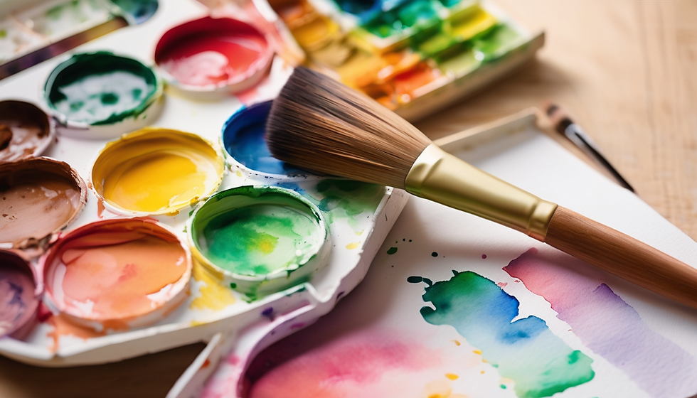 Watercolor Evening: Nature's Palette
