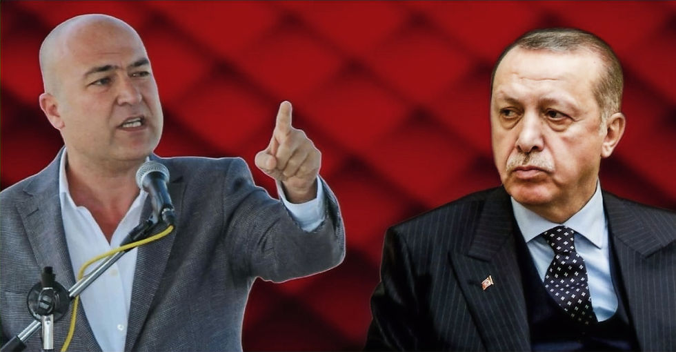 رجب طیب اردوغان رئیسجمهور ترکیه و مراد باکان معاون دبیرکل جهـپ