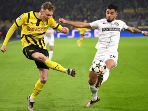 Borussia Dortmund vence com gol no fim e segue no G8 da Champions