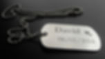 Thumbnail: Stainless Steel Army-style Dog Tag