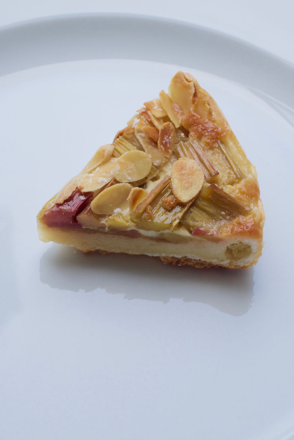 ルバーブのタルト