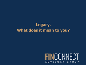 Legacy. What does it mean to you?