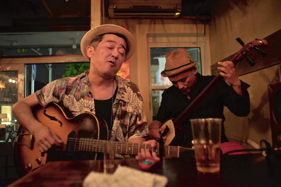 遠藤コージ×ニキタケシ(三味線)ライブ