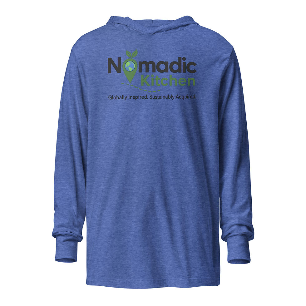 Thumbnail: Nomadic Kitchen Hooded Long-Sleeve Tee