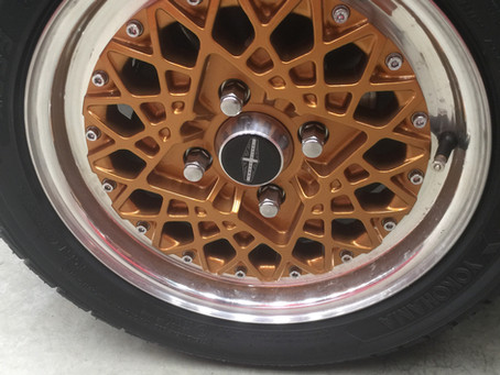 A Mini wheel with attitude