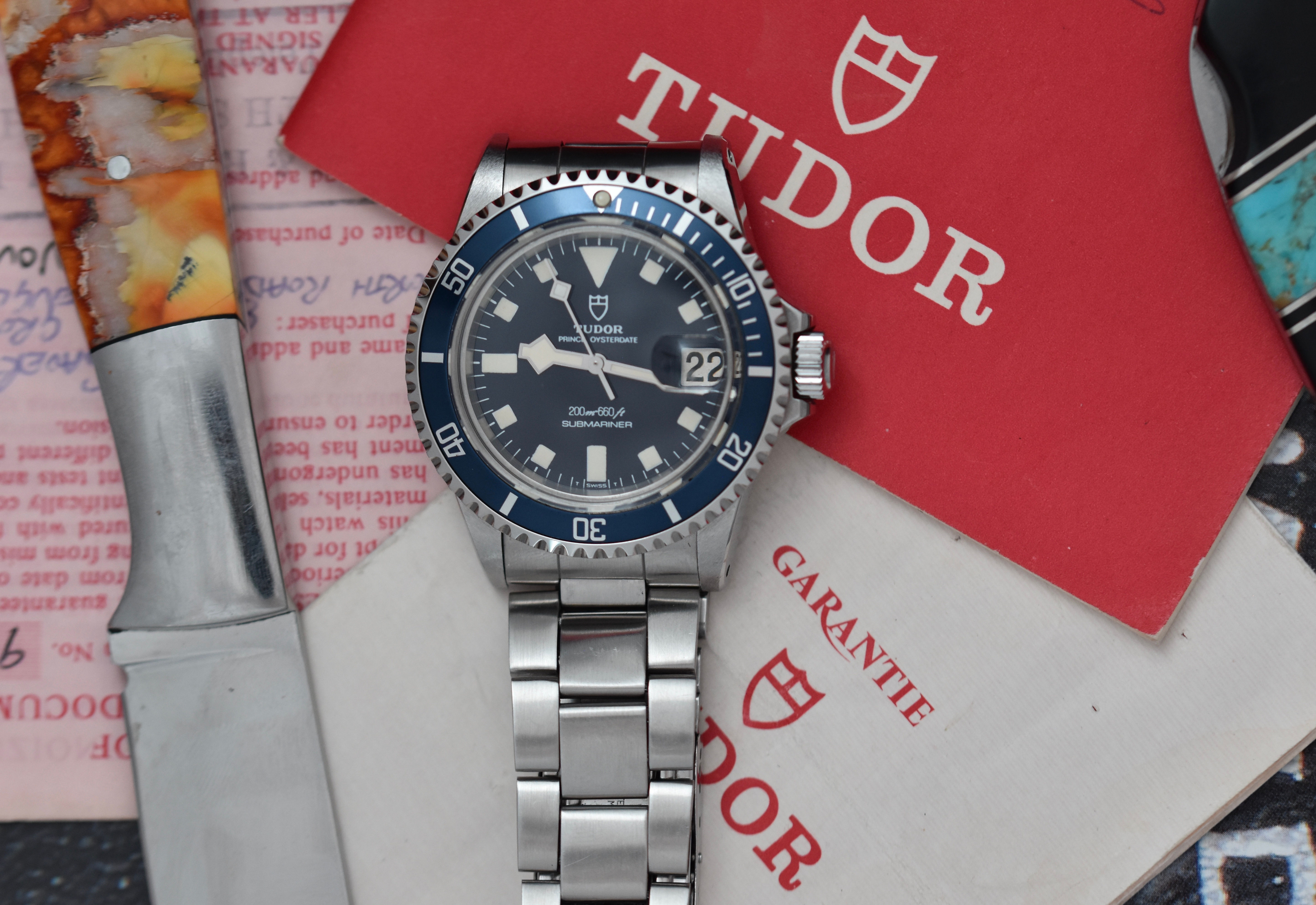 Tudor Submariner Blue Snowflake (1976) 9411/0