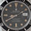 Thumbnail: Vintage 16800 Rolex Submariner with cream patina, Full set(1984)