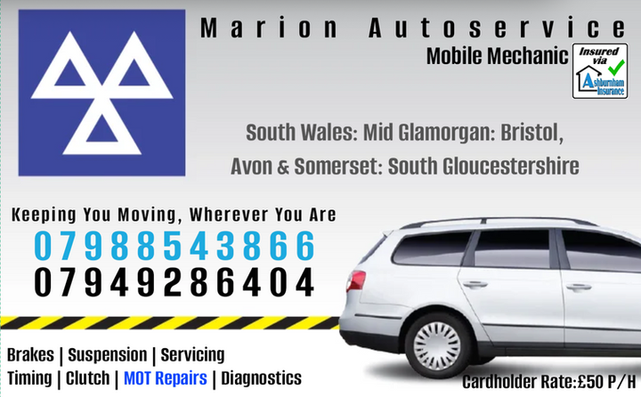 Marion Autoservice Business Card