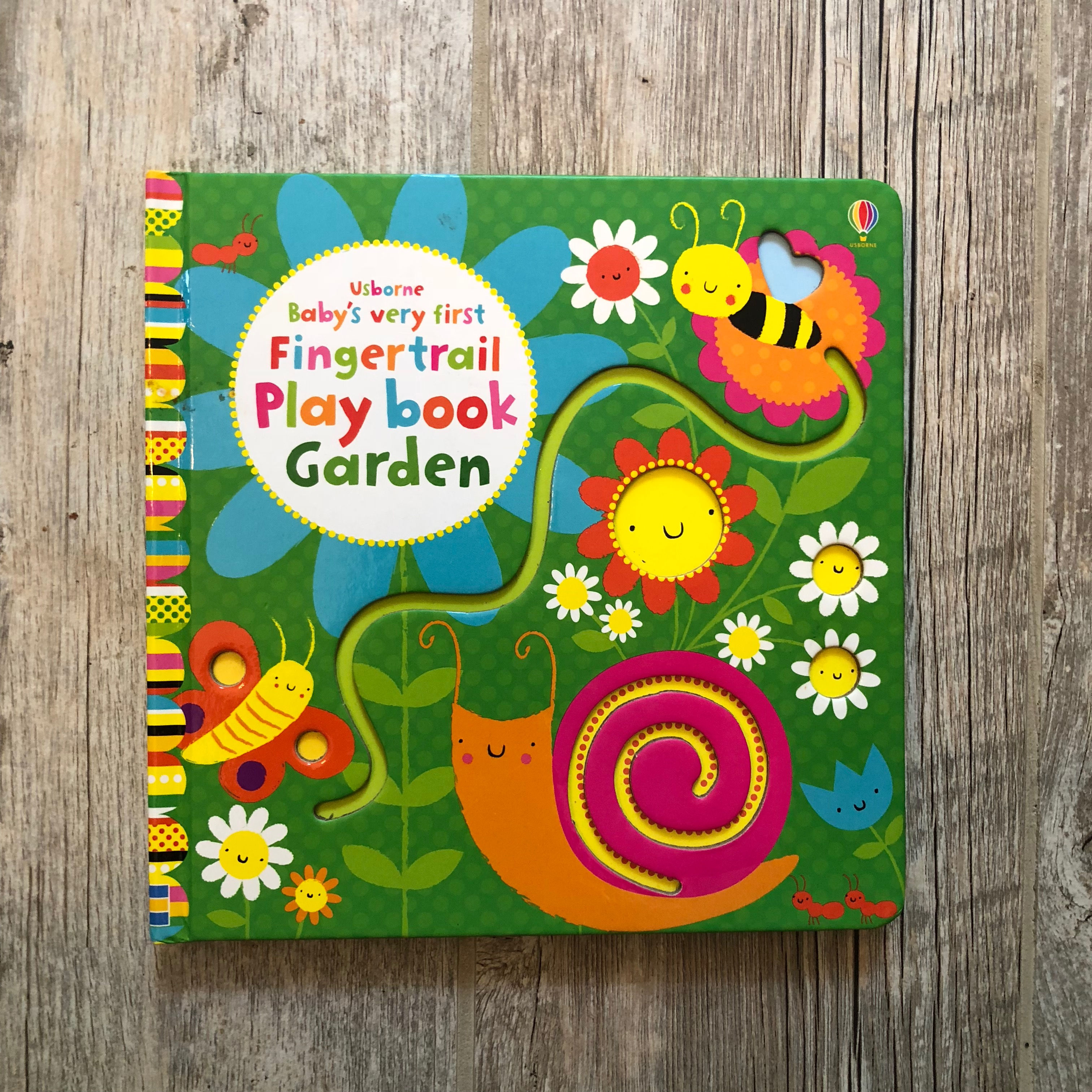 Baby's Very First Fingertrail Playbook Garden