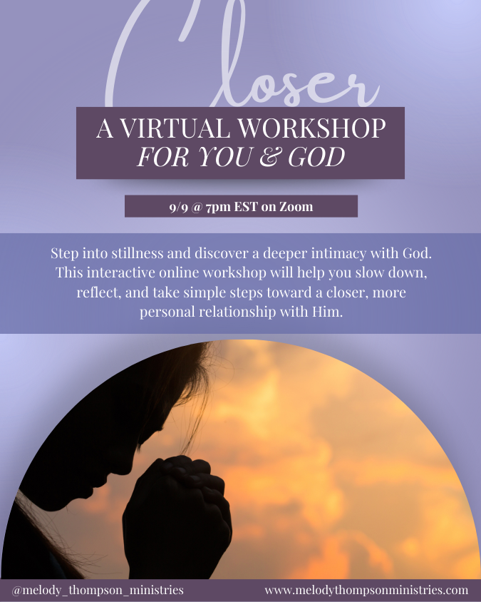 Closer: A Virtual Workshop for You & God