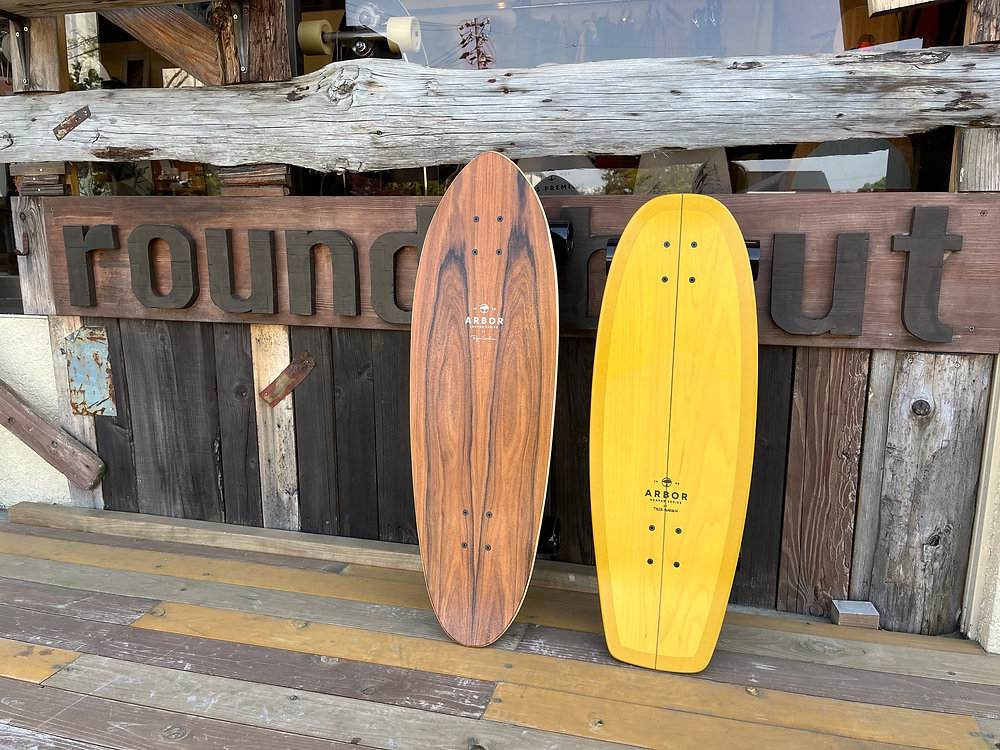 大注目のARBOR x CARVER サーフスケート再入荷！