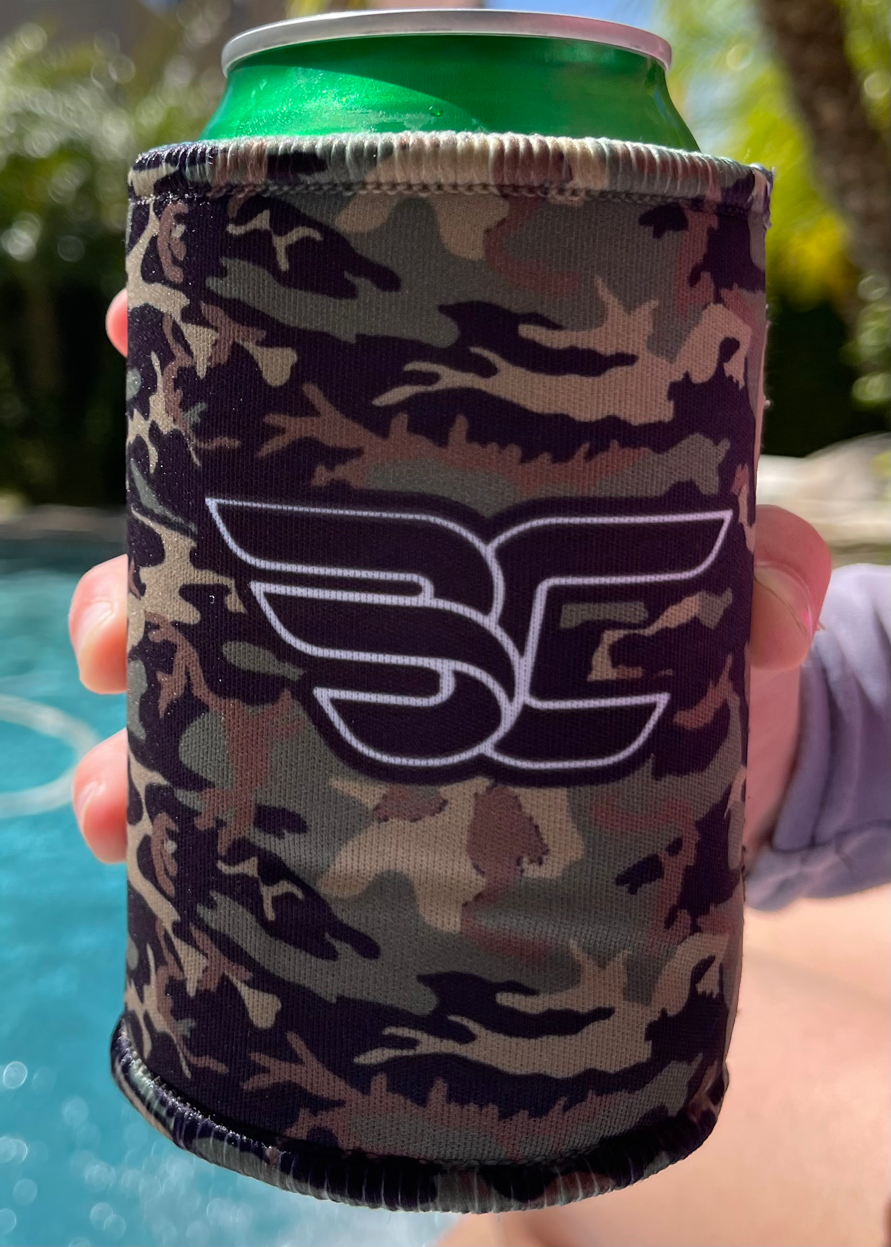 CAMO NEOPRENE COOZIE