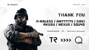【Rainbow Six Siege部門】メンバー移籍