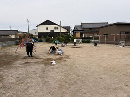 通学路・松木島公園 清掃