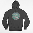 Dark grey Harbor Seal Got Fish? hoodie