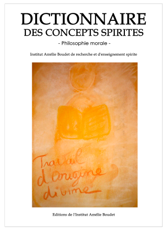 Dictionnaire des concepts spirites