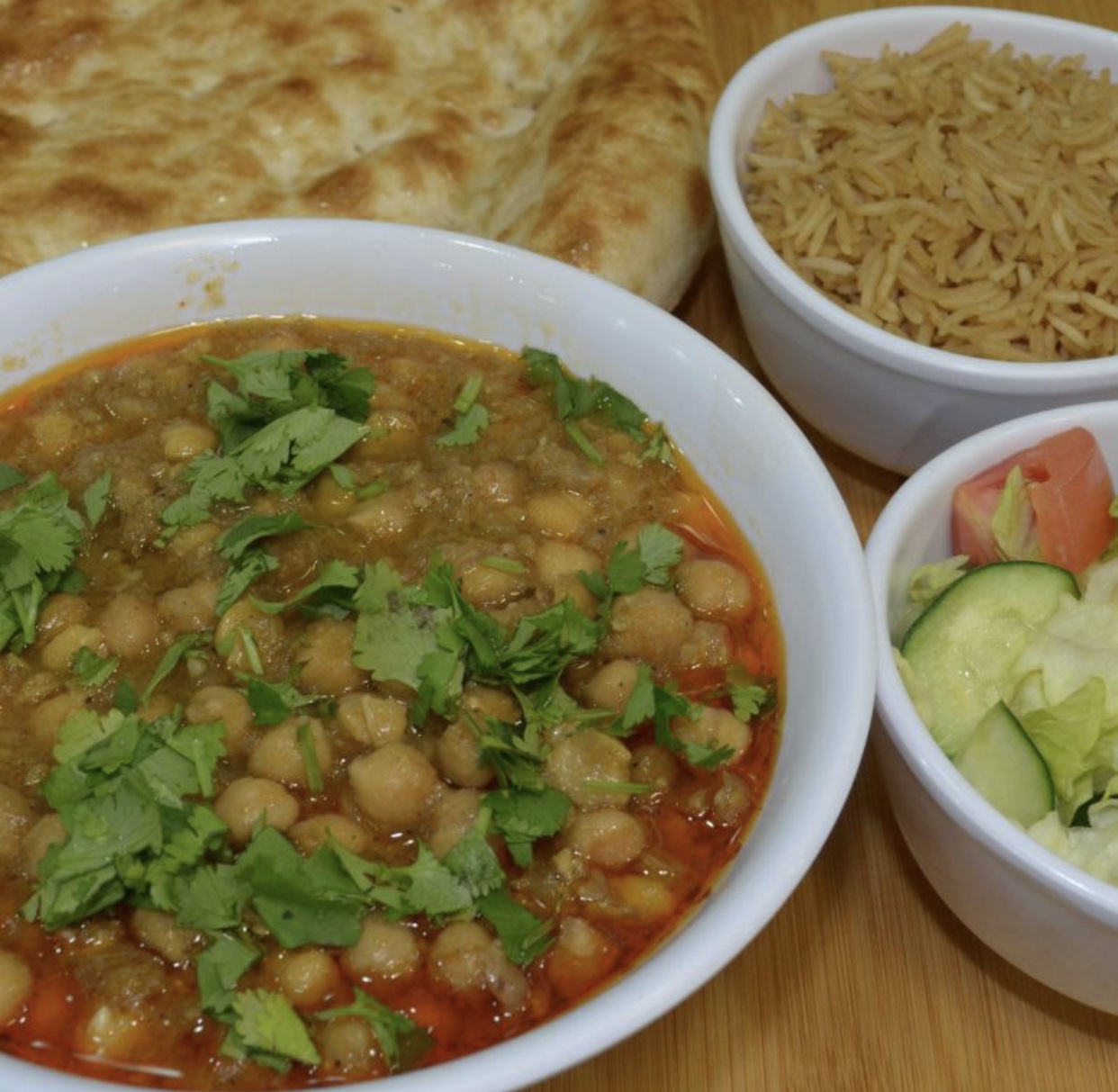 Arranged Food and Objects